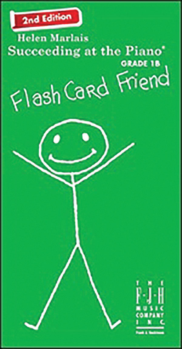 Succeeding at the Piano, Flash Card Friend - Grade 1B (2nd Edition) Cover Image