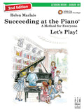 Succeeding at the Piano Lesson Book - Grade 1B (2nd Edition) Cover Image