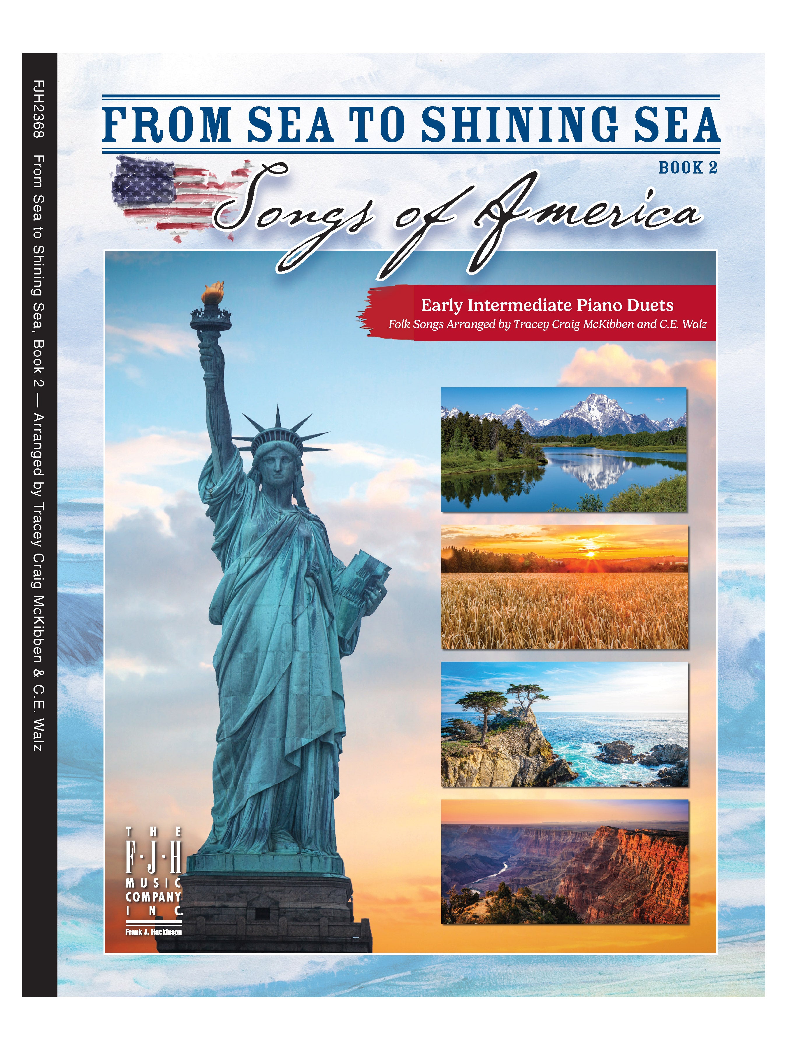 From Sea to Shining Sea, Songs of America, Book 2 Cover Image
