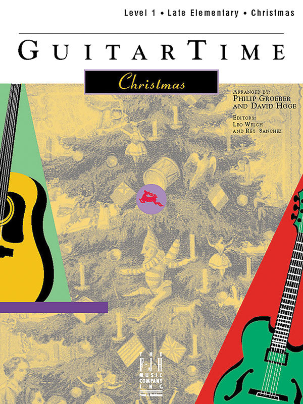 GuitarTime Christmas, Level 1, Pick Style Cover Image