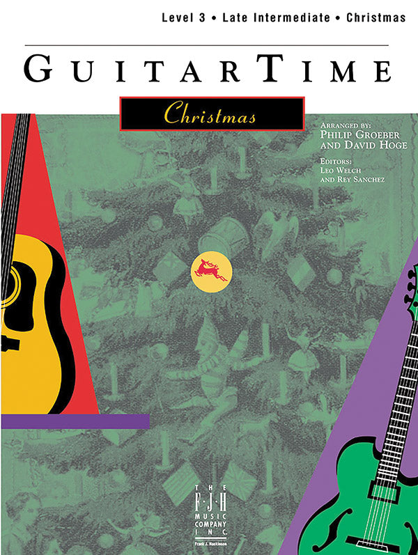 GuitarTime Christmas, Level 3, Pick Style Cover Image