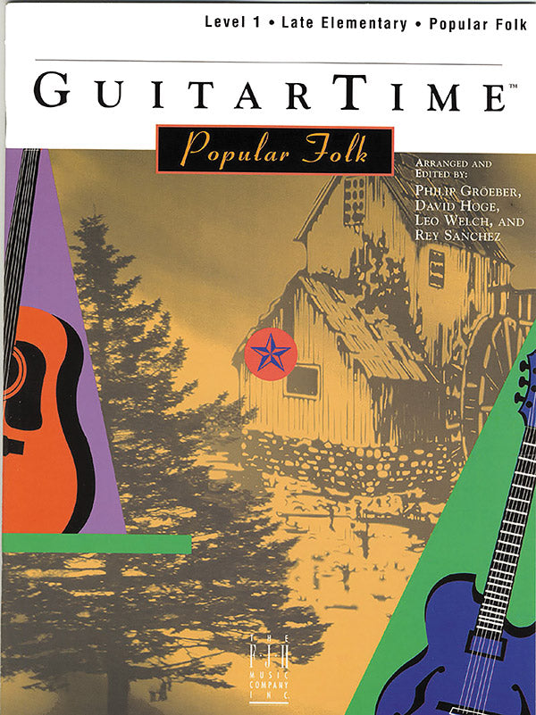 GuitarTime Popular Folk, Level 1, Pick Style Cover Image