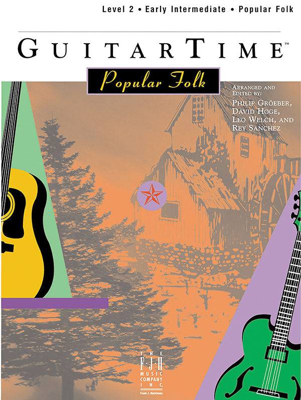 GuitarTime Popular Folk, Level 2, Pick Style Cover Image