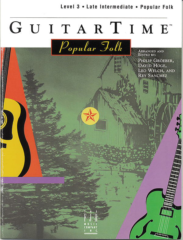 GuitarTime Popular Folk, Level 3, Pick Style Cover Image
