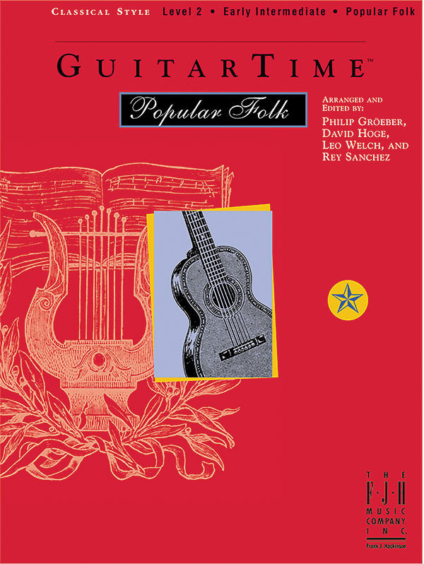 GuitarTime Popular Folk, Level 2, Classical Style Cover Image