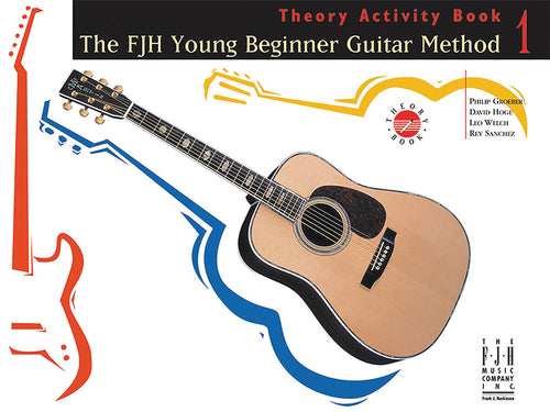 The FJH Young Beginner Guitar Method, Theory Activity Book 1 Cover Image