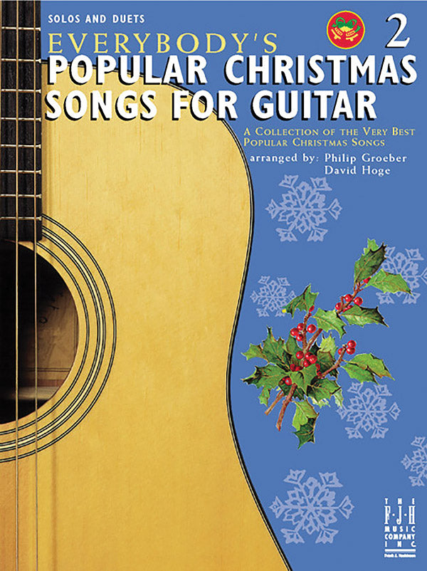 Everybody's Popular Christmas Songs for Guitar, Book 2 Cover Image