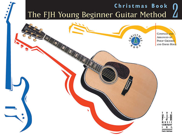The FJH Young Beginner Guitar Method Christmas Book 2 Cover Image