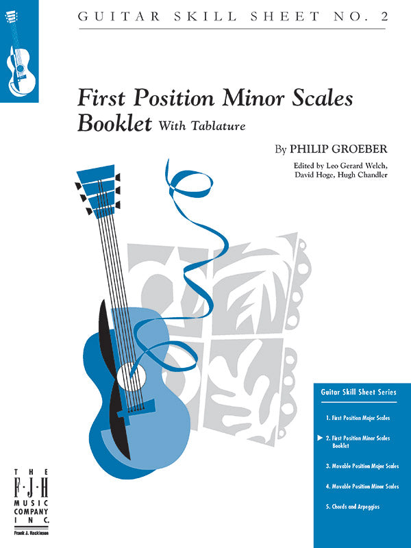 No. 2, First Position Minor Scales Sheet Music Preview
