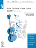 No. 2, First Position Minor Scales Cover Image