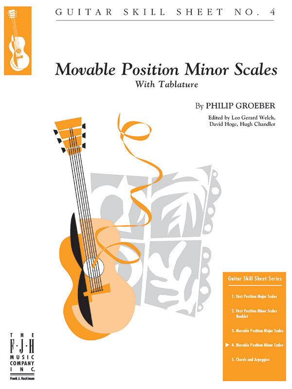 No. 4, Movable Position Minor Scales Sheet Music Preview