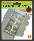 Gorilla Tips Fingertip Protectors Clear Size Small Cover Image