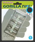 Gorilla Tips Fingertip Protectors Clear Size Medium Cover Image