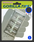 Gorilla Tips Fingertip Protectors Clear Size Large Cover Image