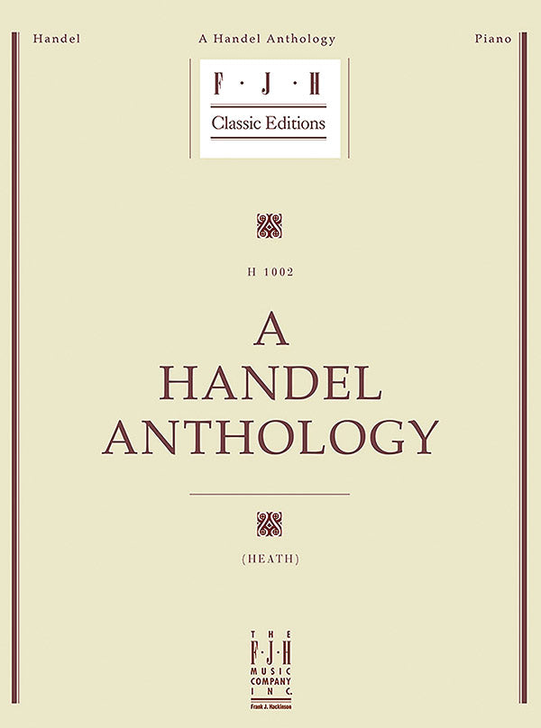 Handel: A Handel Anthology Cover Image