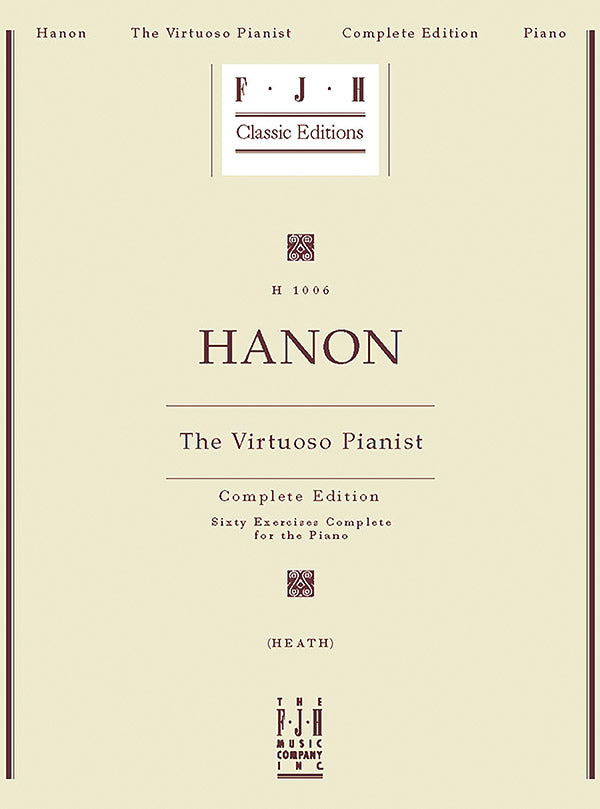 Hanon: The Virtuoso Pianist, Complete Edition Cover Image