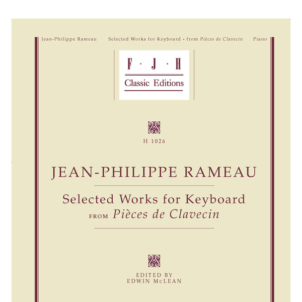 Jean-Philippe Rameau (selected works) Cover Image