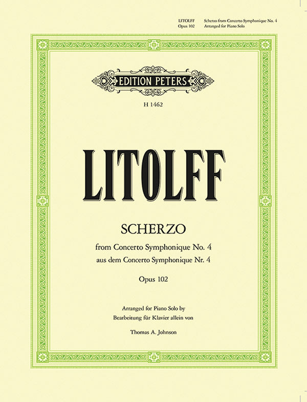 Scherzo from Concerto Symphonique No. 4 Op.102 Cover Image