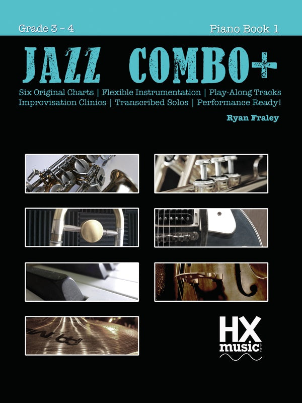 Jazz Combo+ Piano Book 1 Cover Image