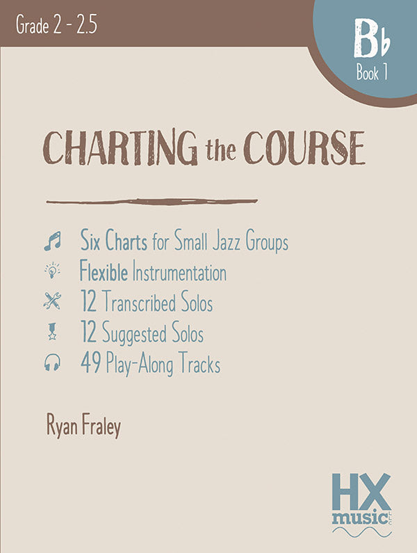 Charting the Course, B-Flat Book 1 Cover Image