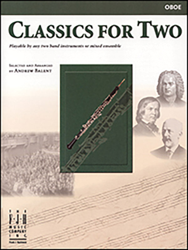 Classics for Two, Oboe Cover Image