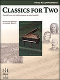 Classics for Two, Piano Accompaniment Cover Image
