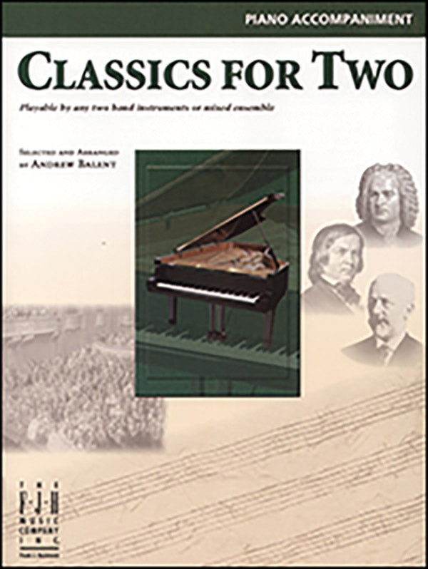 Classics for Two, Piano Accompaniment Cover Image