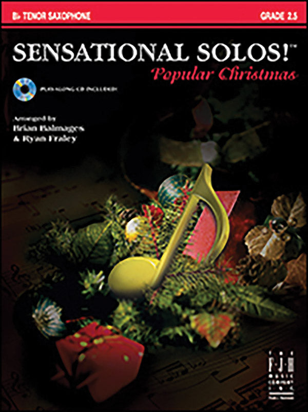 Sensational Solos! Popular Christmas, B-flat Tenor Saxophone Cover Image