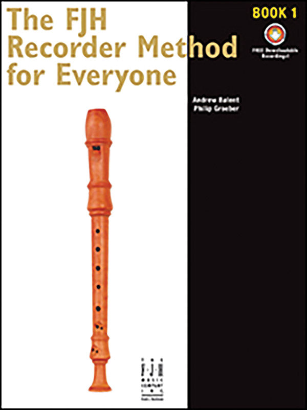 The FJH Recorder Method for Everyone 1 Cover Image