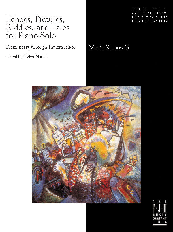 Echoes, Pictures, Riddles, and Tales for Piano Solo Cover Image