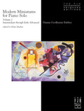 Modern Miniatures for Piano Solo, Volume 2 Cover Image