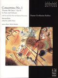 Concertino No. 1 "Peasant Folk Dance," Op. 82 for Piano and Orchestra Cover Image