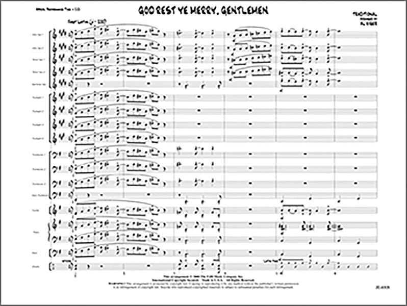 God Rest Ye Merry, Gentlemen Sheet Music Preview