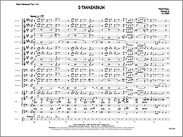O Tannenbaum Sheet Music Preview