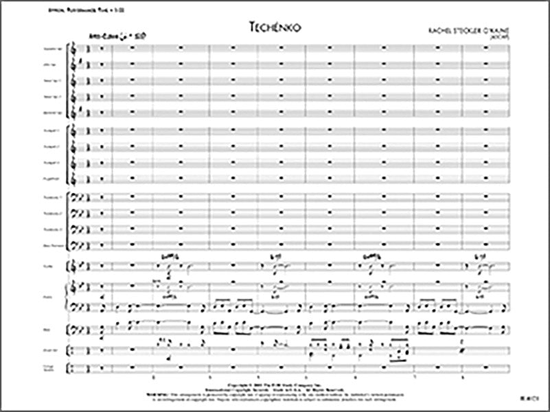 Techénko: Trumpet 3 Sheet Music Preview