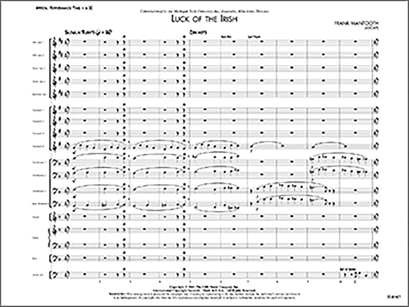 Luck of the Irish: Baritone Sax Sheet Music Preview