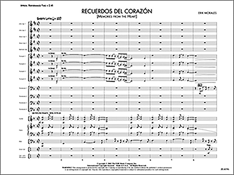 Recuerdos del corazón (Memories from the Heart) Sheet Music Preview