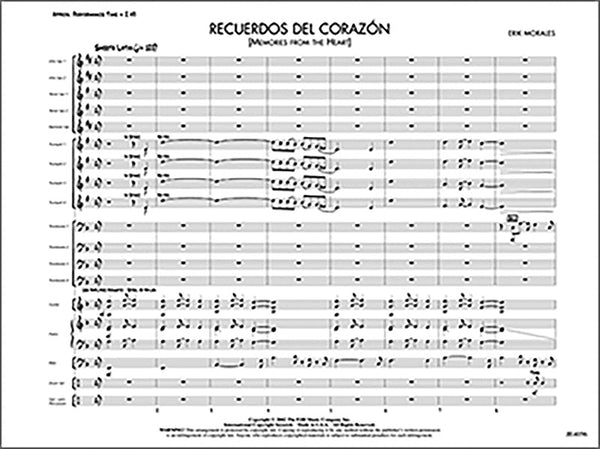 Recuerdos del corazón (Memories from the Heart) Sheet Music Preview