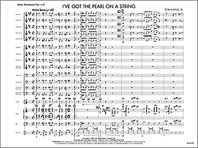 I've Got the Pearl on a String Sheet Music Preview