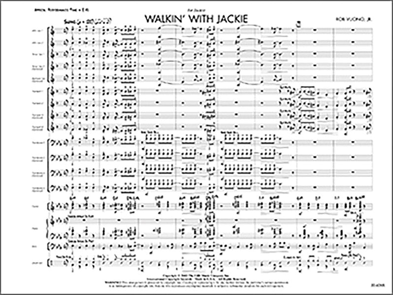 Walkin' with Jackie Sheet Music Preview