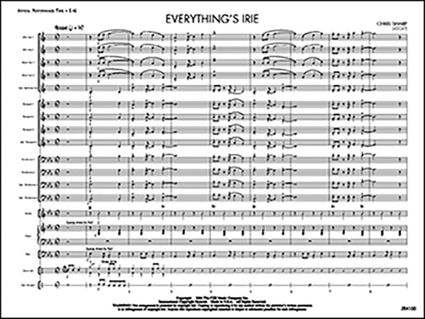 Everything's Irie Sheet Music Preview