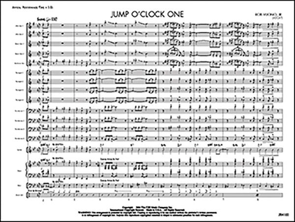 Jump O'Clock One Sheet Music Preview