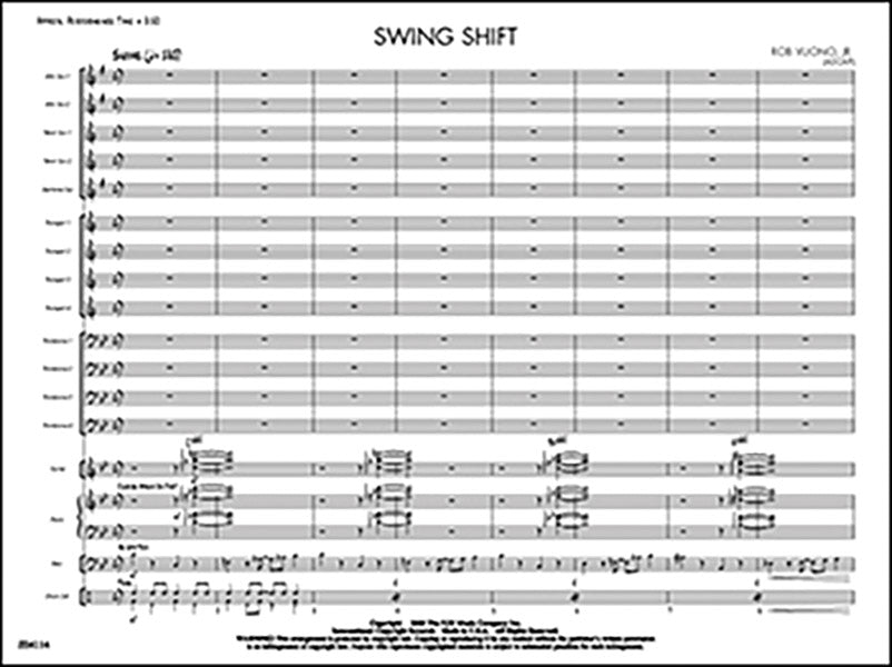 Swing Shift: Trombone 3 Sheet Music Preview