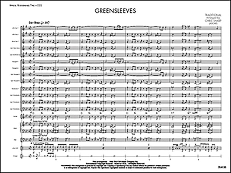 Greensleeves: Alternate Horn (Doubles Trombone 1) Sheet Music Preview
