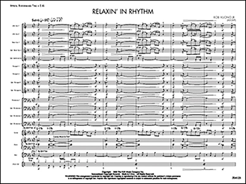 Relaxin' in Rhythm Sheet Music Preview