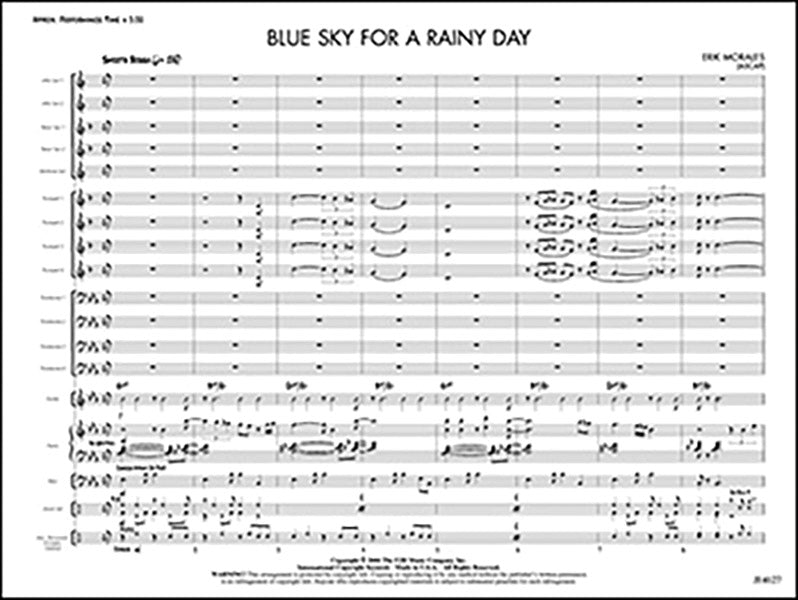 Blue Sky for a Rainy Day Sheet Music Preview