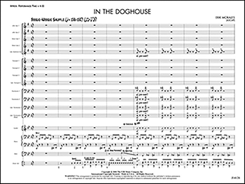 In the Doghouse Sheet Music Preview