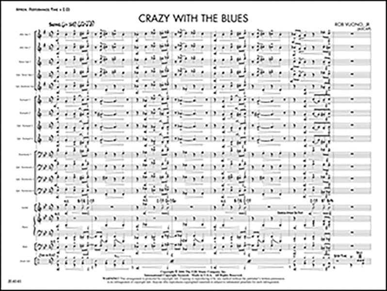 Crazy with the Blues Cover Image