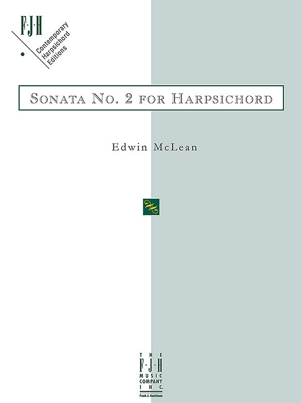 Sonata No. 2 for Harpsichord Cover Image