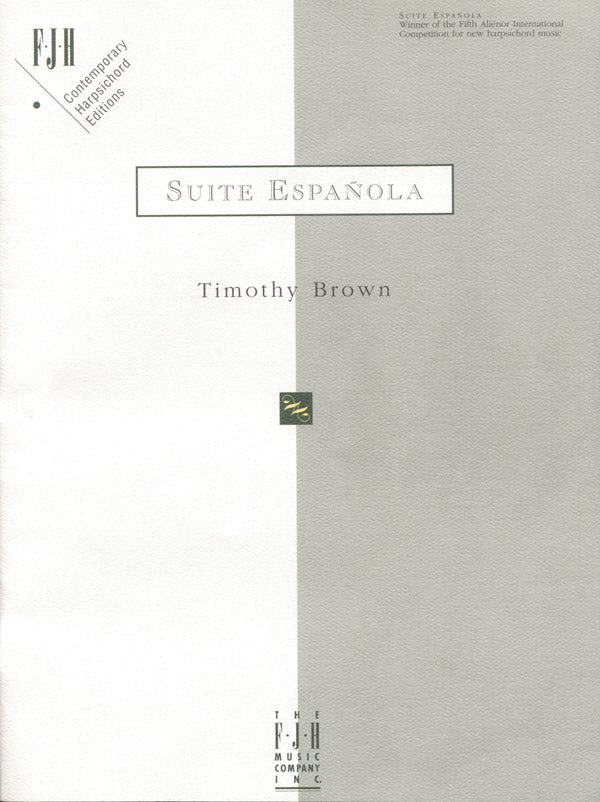 Suite Espanola for Harpsichord Cover Image